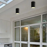 Waterproof IP65 LED Ceiling Downlights Surface Mounted Outdoor Bathroom 7W 12W 18W Toilet Kitchen Cylinder Spot Lighting Fixture