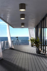 Waterproof IP65 LED Ceiling Downlights Surface Mounted Outdoor Bathroom 7W 12W 18W Toilet Kitchen Cylinder Spot Lighting Fixture