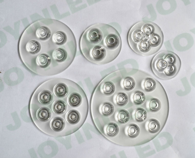 Downlight 10pcs (D)92 * (H)11mm 12W Conjoined Twin led Optical Lens 30 45 60 90 120 degree PMMA Ayrclic bulb ceiling lamp downlight lens