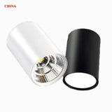 Dimbare Opbouw Plafond Downlights 7W 9W 12W 15W 18W 20W AC85-265V Plafondlamp cob Led Spot Light + Led Driver