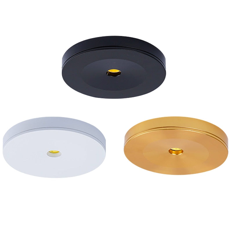 LED Downlight Surface Mounted 10 Pcs 220V 3W 5W 7W Panel Spot Light Ultra Thin Indoor Lighting Home Kitchen Cabinet Lamp