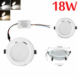 Dimmable LED Recessed Ceiling Downlight 18W 15W 12W 9W 7W 5W 3W Light Lamp 110V 220V With Driver Spot Light Indoor Lighting