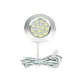 LED Under Cabinet Light Remote Control 8/6/4/3pcs Dimmable Puck Night Lamp Kit for Counter Cupboard Wardrobe Shelf Downlight