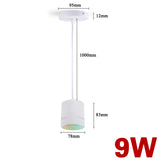 LED Smart Downlight Chandelier RGB+WW+CW Smart Life Tuya APP WiFi Voice Control Indoor Light 9W 110V-220V