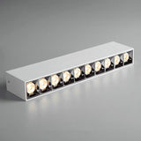 Frameless surface mounted Downlight AC110V-240V LED Linear Bar Lamp Aluminum Ceiling Light Long Strip Corridor Bedroom Decor