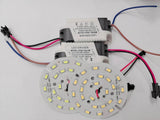 LED Downlight 3W 5W 7W 12W 18W 24W 5730 SMD Light Board Led Lamp Panel For Ceiling Downlight + AC 100-265V LED power supply driver Dimmable