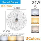 K-RU 12W-36W Magnetic LED Module Light 220V 240V Led Downlight Magnet Accessory Octopus Plate Ring 16W 20W Led Lamp For Ceiling