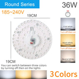 K-RU 12W-36W Magnetic LED Module Light 220V 240V Led Downlight Magnet Accessory Octopus Plate Ring 16W 20W Led Lamp For Ceiling