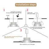 Motion PIR Sensor LED Downlight 3W 5W 7W 9W for Hallway Stairs Depot Kids Room Ceiling Lamps Smart Home Kitchen Indoor Lights