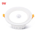 Motion PIR Sensor LED Downlight 3W 5W 7W 9W for Hallway Stairs Depot Kids Room Ceiling Lamps Smart Home Kitchen Indoor Lights