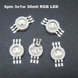High Power LED Light-Emitting Diode LEDs Chip SMD 50pcs 1W 3W Warm White Red Green Blue Yellow For SpotLight Downlight Lamp Bulb