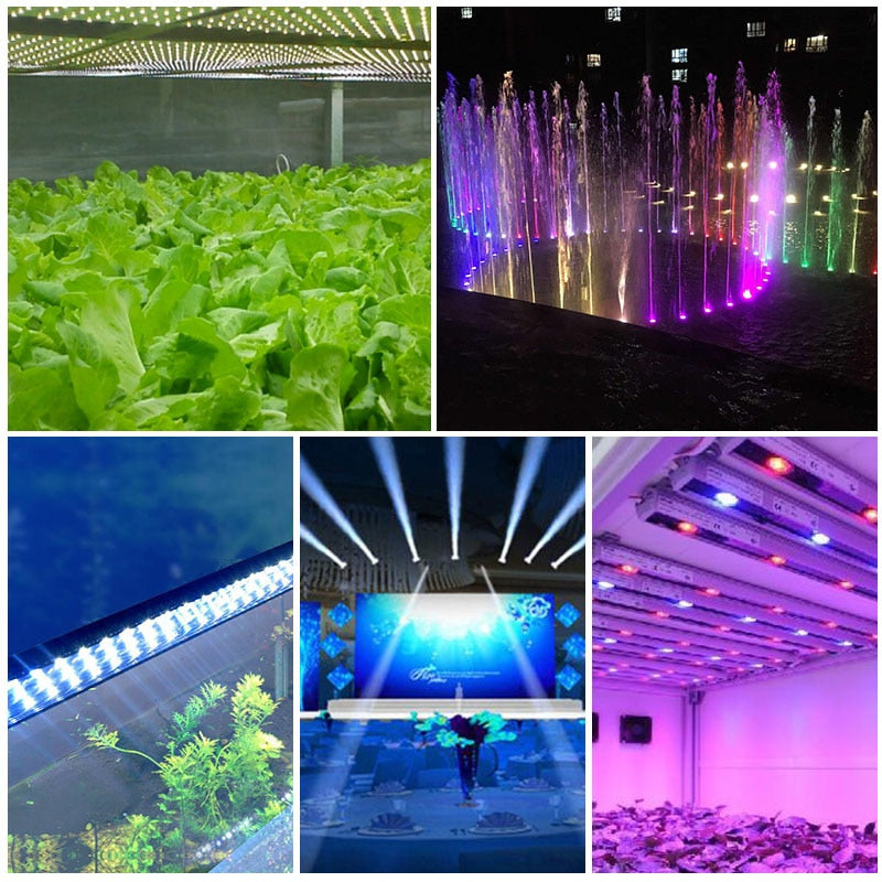 High Power LED Light-Emitting Diode LEDs Chip SMD 50pcs 1W 3W Warm White Red Green Blue Yellow For SpotLight Downlight Lamp Bulb