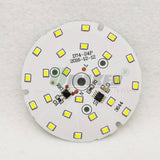 AC220V LED PCB Module 12W 74mm 1200lm Downlight Aluminum plate White/Warm SMD2835 Smart IC Driver For Downlight Ceiling Lamps