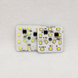 LED PCB 3W 6W 12W 5pcs/lot AC220V LED Downlight Module Aluminum plate White/Warm SMD2835 Smart IC Driver For Spotlight Lamps DIY