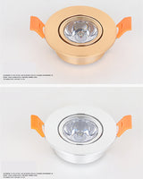 LED Ceiling Downlight RGB 3W Dimmable DC12V Recessed LED Spot Light Cabinet Showcase Lamp 220V Led Bulb With Remote Control