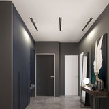 Frameless LED Ceiling Lamp Track Light Recessed Dimmable Downlight Led Ceiling Light Interior Restaurant Corridor Aluminum Lamp