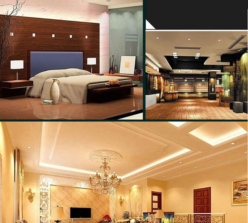 RGB Colorful LED Ceiling Downlight 3W 220V Retro Round Recessed Ceiling Lamp Bulb Bedroom Kitchen Indoor LED Spot Lighting