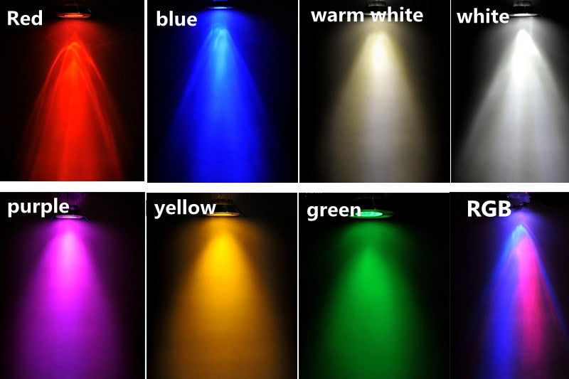 RGB Colorful LED Ceiling Downlight 3W 220V Retro Round Recessed Ceiling Lamp Bulb Bedroom Kitchen Indoor LED Spot Lighting