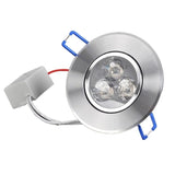 RGB Colorful LED Ceiling Downlight 3W 220V Retro Round Recessed Ceiling Lamp Bulb Bedroom Kitchen Indoor LED Spot Lighting