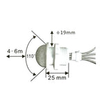 Infrared Human Body Probe Ceiling Lamp With Led Downlight Human Body Sensor Switch Home Light Detection