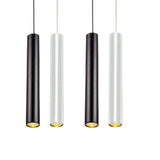 LED long light downlight 3W/7W/12W 20CM/30CM/60CM hanging COB ceiling light, long tube LED chandelier