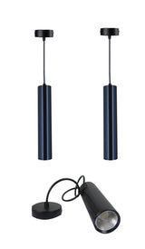 LED long light downlight 3W/7W/12W 20CM/30CM/60CM hanging COB ceiling light, long tube LED chandelier