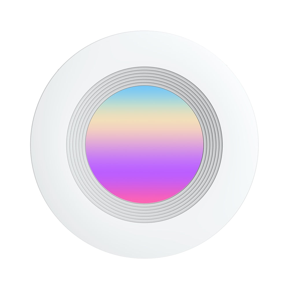 Recessed LED Ceiling Light Smart Downlight WiFi Recessed Light Round Spot Light 6 in 12W Slim Recessed Light with E27 Interface