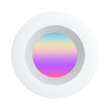 Recessed LED Ceiling Light Smart Downlight WiFi Recessed Light Round Spot Light 6 in 12W Slim Recessed Light with E27 Interface