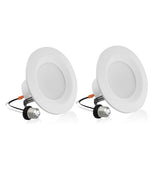 Recessed LED Ceiling Light Smart Downlight WiFi Recessed Light Round Spot Light 6 in 12W Slim Recessed Light with E27 Interface