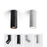 New Dimmable Rotating LED Downlights 10W 15W 20W COB LEDCeiling Spot Lights AC110-220V Warm Cold White Indoor Lighting