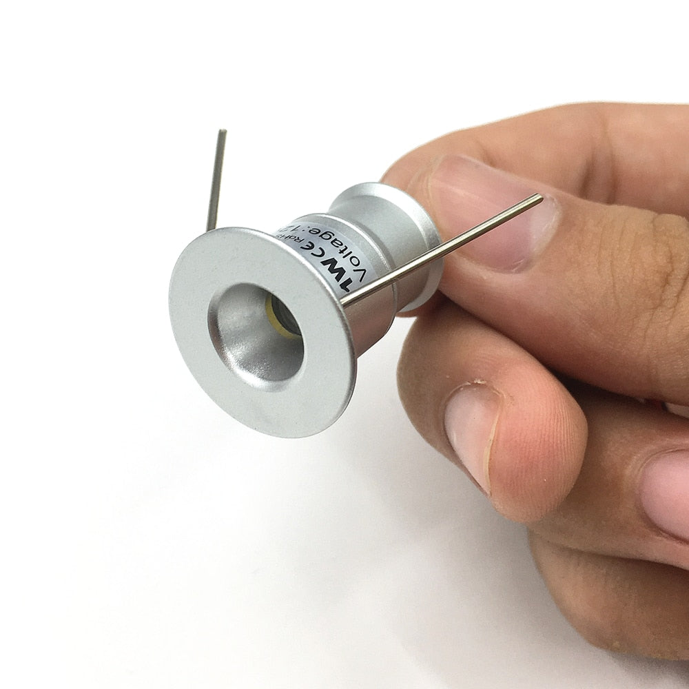 LED Mini Downlight 12V 3V Dimmable Spot Lamp Recessed Downlight for Ceiling Cabinet Showcase Focus KTV Ambient Spotlight