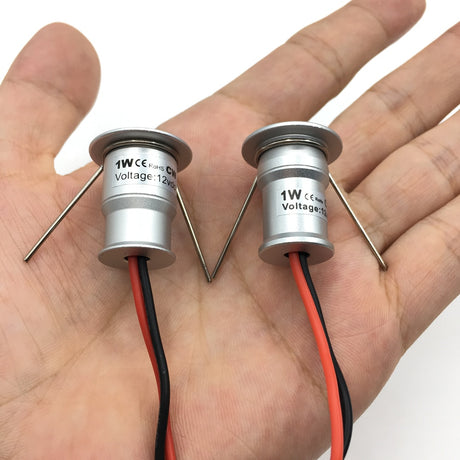 LED Mini Downlight 12V 3V Dimmable Spot Lamp Recessed Downlight for Ceiling Cabinet Showcase Focus KTV Ambient Spotlight
