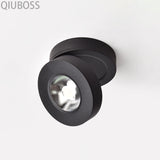 Folding Square LED Downlight COB 7W/9W/12W Surface Mounted LED Ceiling Lamp AC90~260V 355 Degree Rotation Spotlight Indoor Lamp