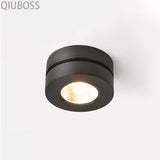 Folding Square LED Downlight COB 7W/9W/12W Surface Mounted LED Ceiling Lamp AC90~260V 355 Degree Rotation Spotlight Indoor Lamp