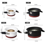 Home lighting Dimmable LED ceiling spotlights honeycomb nest anti-glare lens embedded LED downlight 5W 7W 12W 15W