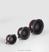 Home lighting Dimmable LED ceiling spotlights honeycomb nest anti-glare lens embedded LED downlight 5W 7W 12W 15W