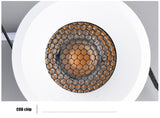 Home lighting Dimmable LED ceiling spotlights honeycomb nest anti-glare lens embedded LED downlight 5W 7W 12W 15W