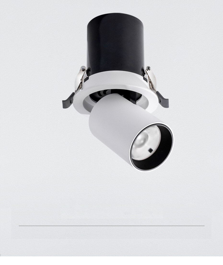 LED spot lights embedded ceiling lamp 7W 10W 12W Recessed Led Downlight Living Room Bedroom Simple Nordic Adjustable Rotatable LED