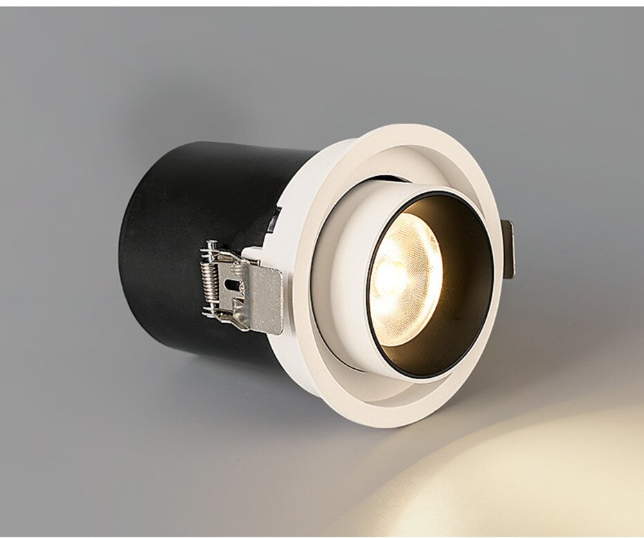 LED spot lights embedded ceiling lamp 7W 10W 12W Recessed Led Downlight Living Room Bedroom Simple Nordic Adjustable Rotatable LED
