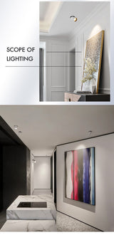 LED spot lights embedded ceiling lamp 7W 10W 12W Recessed Led Downlight Living Room Bedroom Simple Nordic Adjustable Rotatable LED