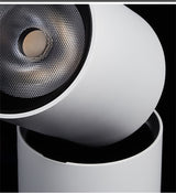 Dimmable 90 Foldable Recessed Ceiling Downlight AC 110V 220V 12W 15W Black/White Housing 360 Degree Rotatable Ceiling Spot Light