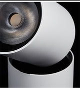 Dimmable 90 Foldable Recessed Ceiling Downlight AC 110V 220V 12W 15W Black/White Housing 360 Degree Rotatable Ceiling Spot Light