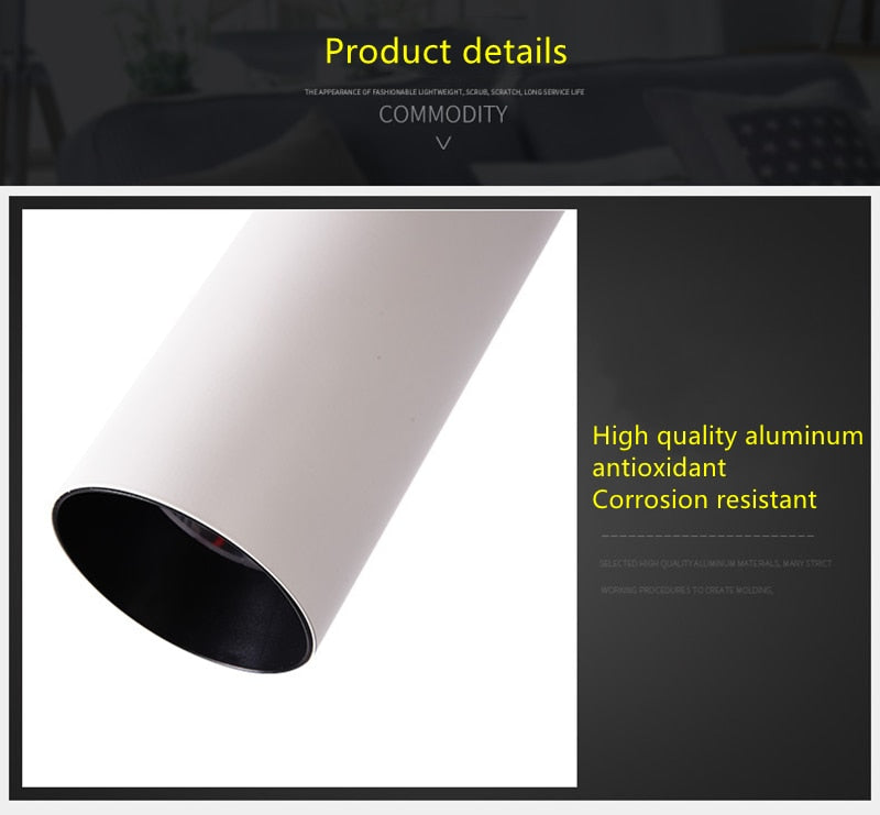 Surface Mounted 360° Rotatable LED Ceiling  Downlight 7W 12W 20W 30W Spotlight Clothing Shop Store Home 220V