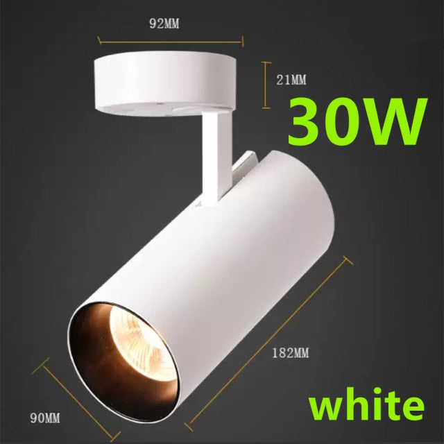 Surface Mounted 360° Rotatable LED Ceiling  Downlight 7W 12W 20W 30W Spotlight Clothing Shop Store Home 220V