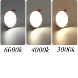 Dimmable Anti Glare Recessed Downlights Round LED Ceiling Lights Spot Lamp Led  Ac220v 90-260v Spot 18w Home Decor Homekit Bulb