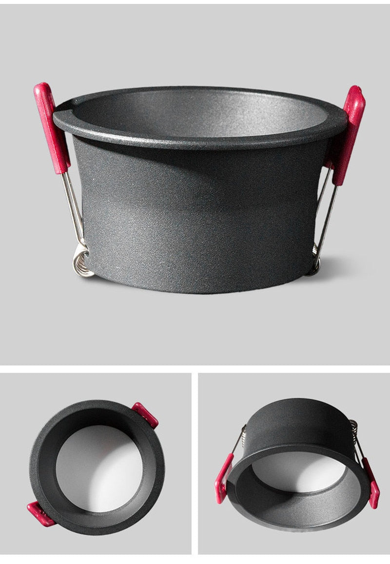 Dimmable Anti Glare Recessed Downlights Round LED Ceiling Lights Spot Lamp Led  Ac220v 90-260v Spot 18w Home Decor Homekit Bulb