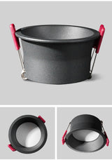 Dimmable Anti Glare Recessed Downlights Round LED Ceiling Lights Spot Lamp Led  Ac220v 90-260v Spot 18w Home Decor Homekit Bulb