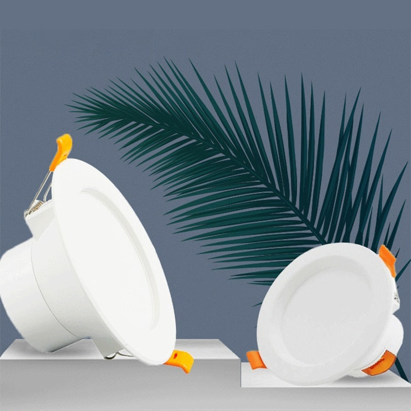 EWeLink WiFi Dimmable LED Spot Light 12W Round Downlight Spot Ceiling RGBCW Color Changing Lamp For Room Bedroom Outdoor