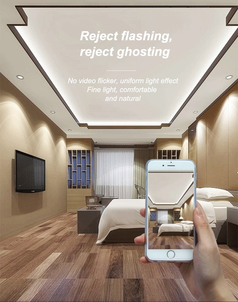 EWeLink WiFi Dimmable LED Spot Light 12W Round Downlight Spot Ceiling RGBCW Color Changing Lamp For Room Bedroom Outdoor