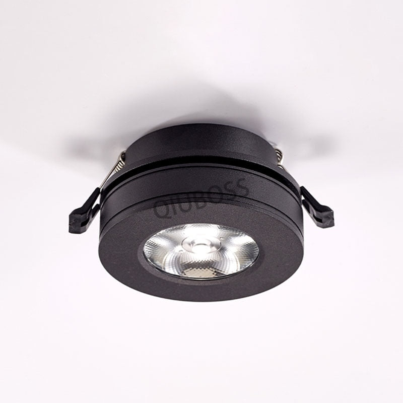 Round Foldable LED Ceiling Downlight LED Recessed Spotlight 7W/9W/12W/15W/18W/20W AC90-260V LED Background Lamps Indoor Lighting